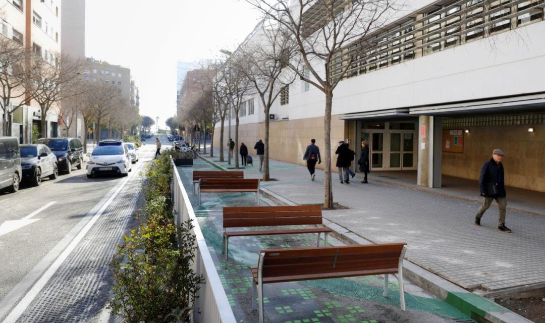 L’estratègia de transformació dels entorns escolars s’ha iniciat a l’Escola Grèvol de Sant Martí