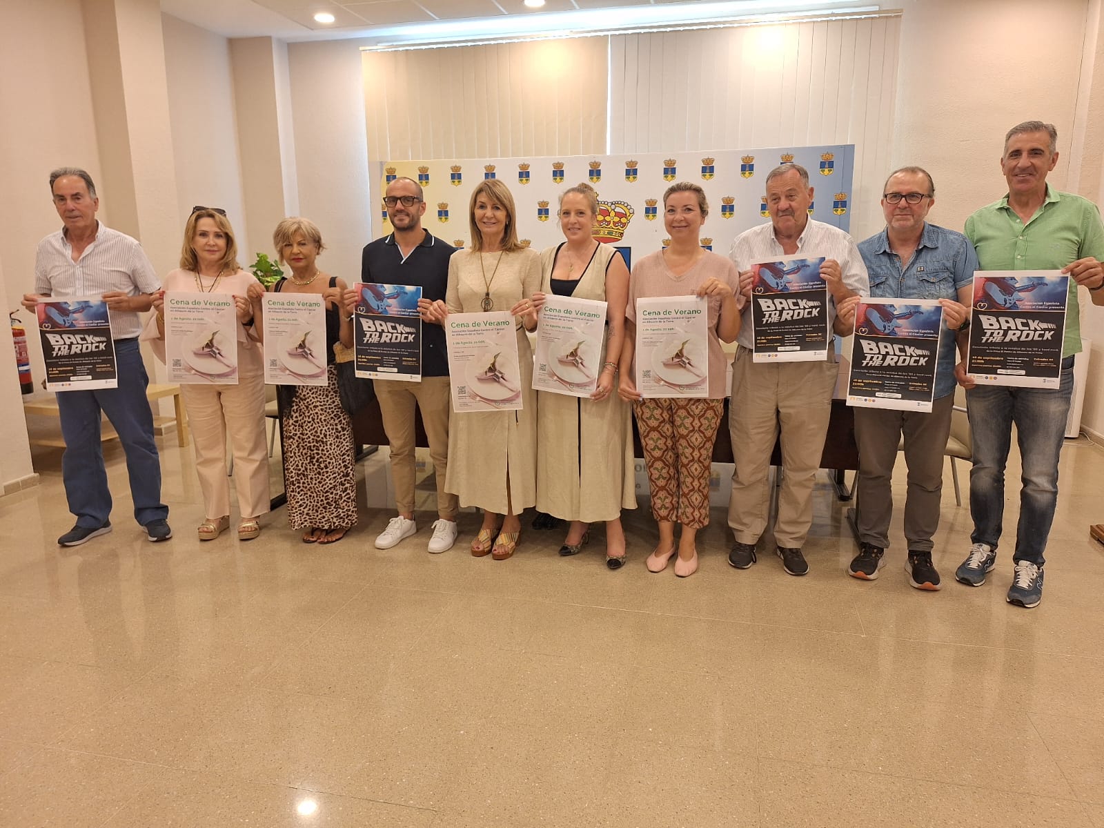 AECC presenta en Alhaurín de la Torre una cena y un concierto solidario