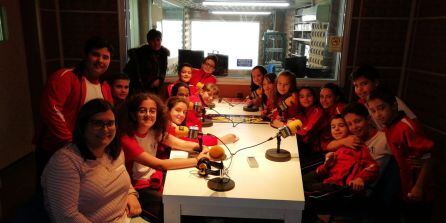 Alumnos Colegio María Inmaculada de Puertollano, en Cadena SER