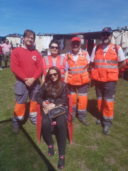 Agradecimiento a todo el personal de Cruz Roja