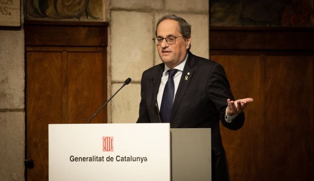 Intervención del presidente Quim Torra Durante la entrega de los Premios de Turismo de Catalunya