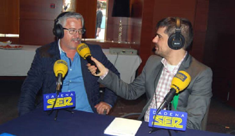 Gonzalo Pino, entrevistado en la Cadena SER