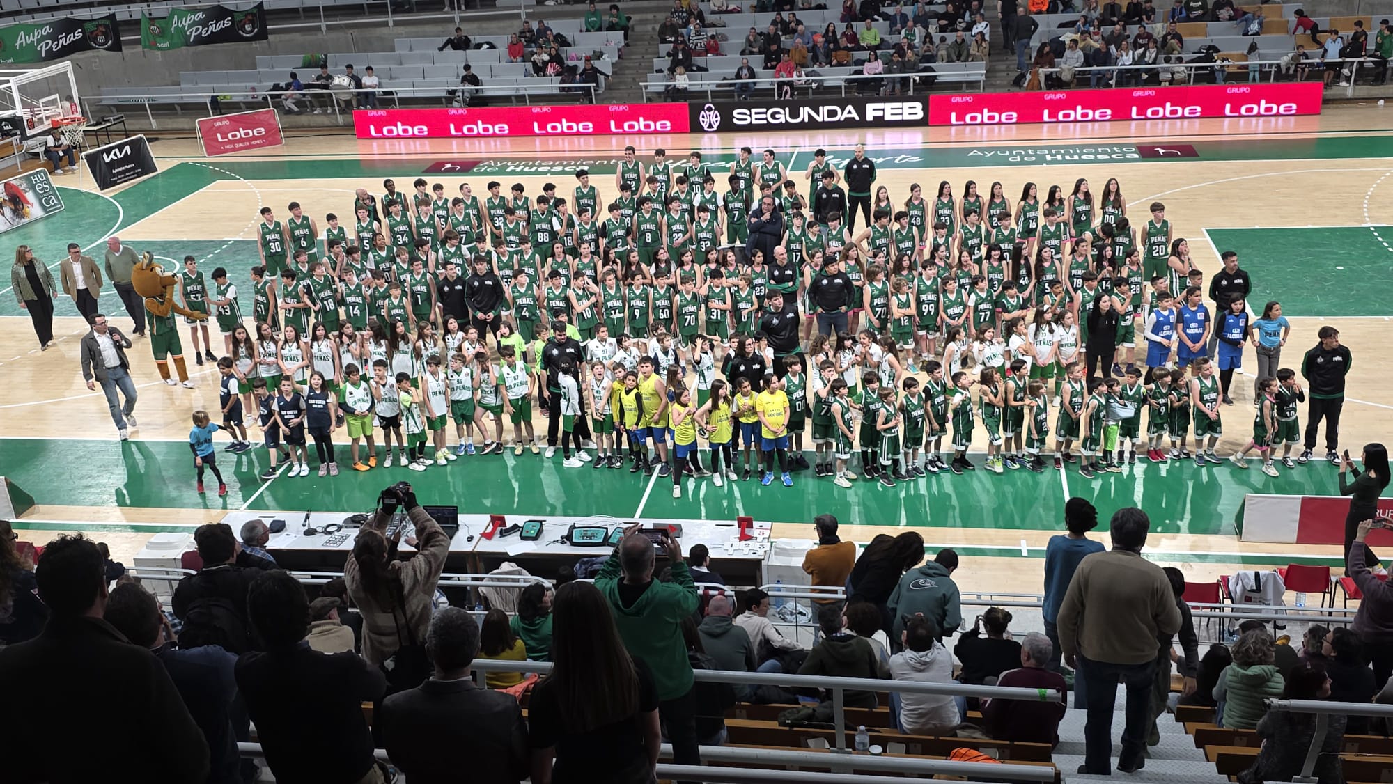 Presentación de la cantera del CB Peñas