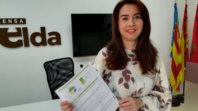 La edil de Servicios Sociales en Elda, Alba García 