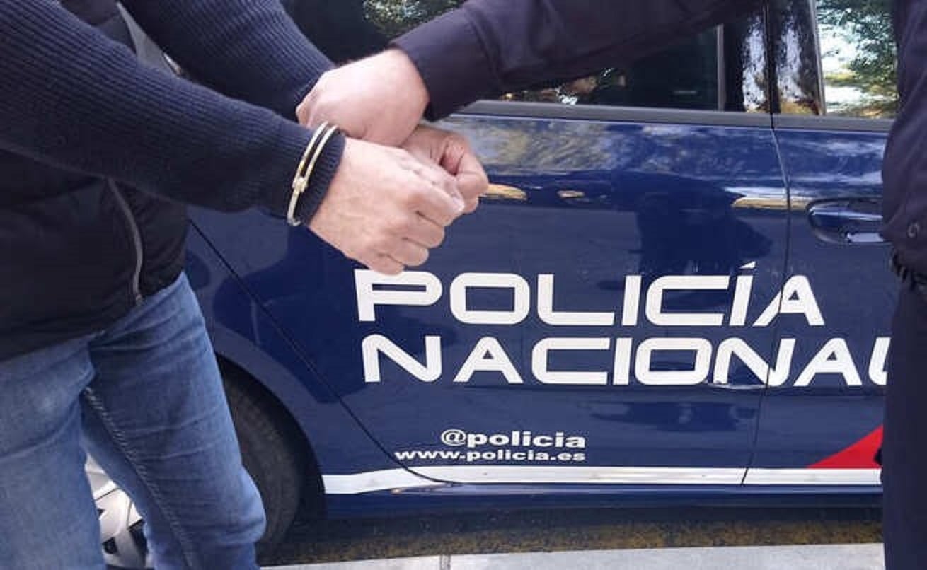 Arresto de la Policía Nacional