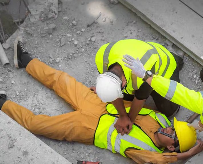 Accidente de trabajo(Archivo)