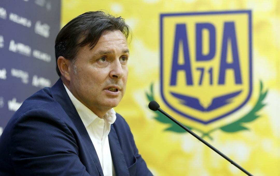 Cristóbal Parralo, entrenador del Alcorcón