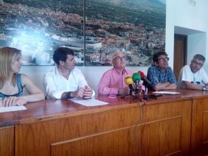 Rueda de prensa en el Ayuntamiento de Baza de la presentación de la nueva campaña de excavaciones en los yacimientos &#039;Baza-1&#039;