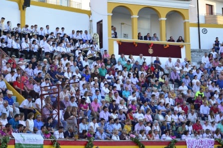 La Agrupación Musical Cristóbal Marín, actuó en el Festival de forma altruista sin cobrar nada por ello como ayuda a la causa.