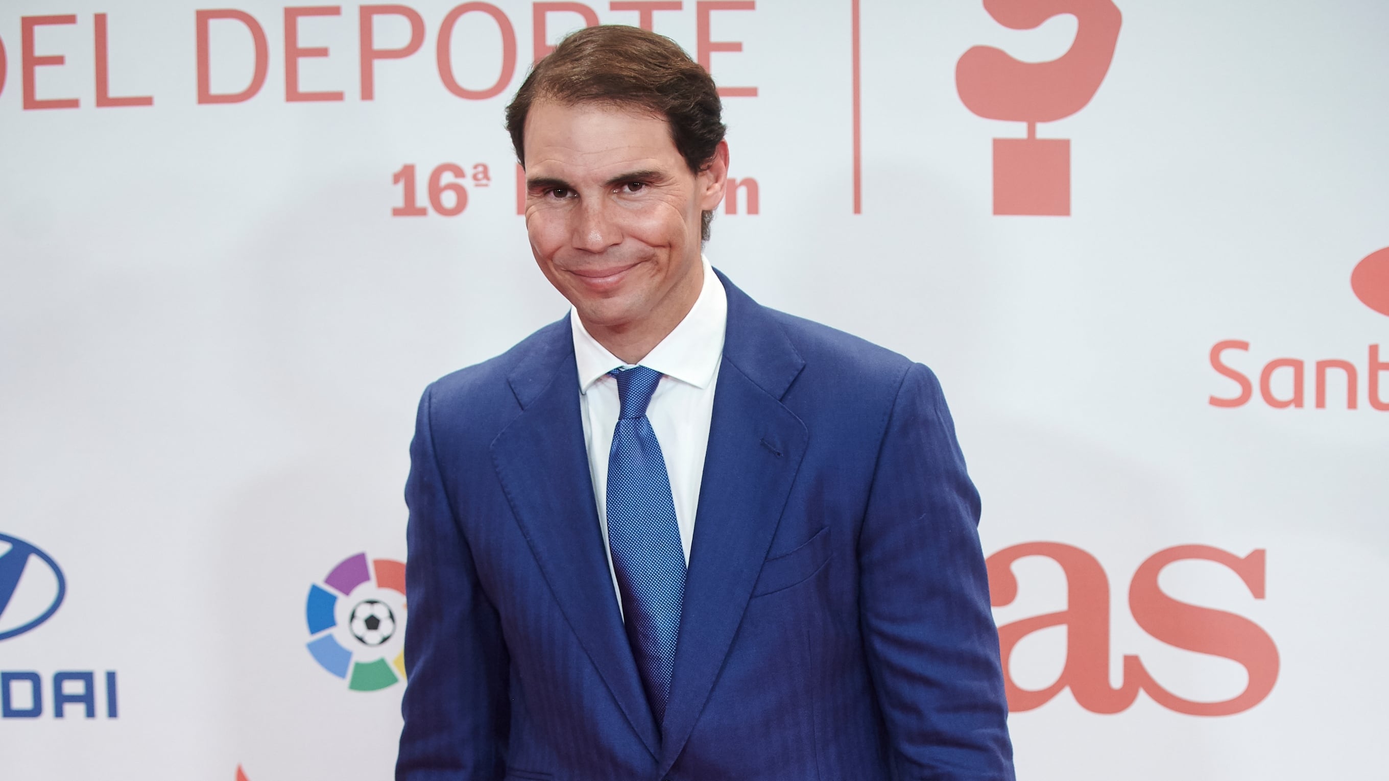 Rafa Nadal, durante la gala de Premios del Diario AS.