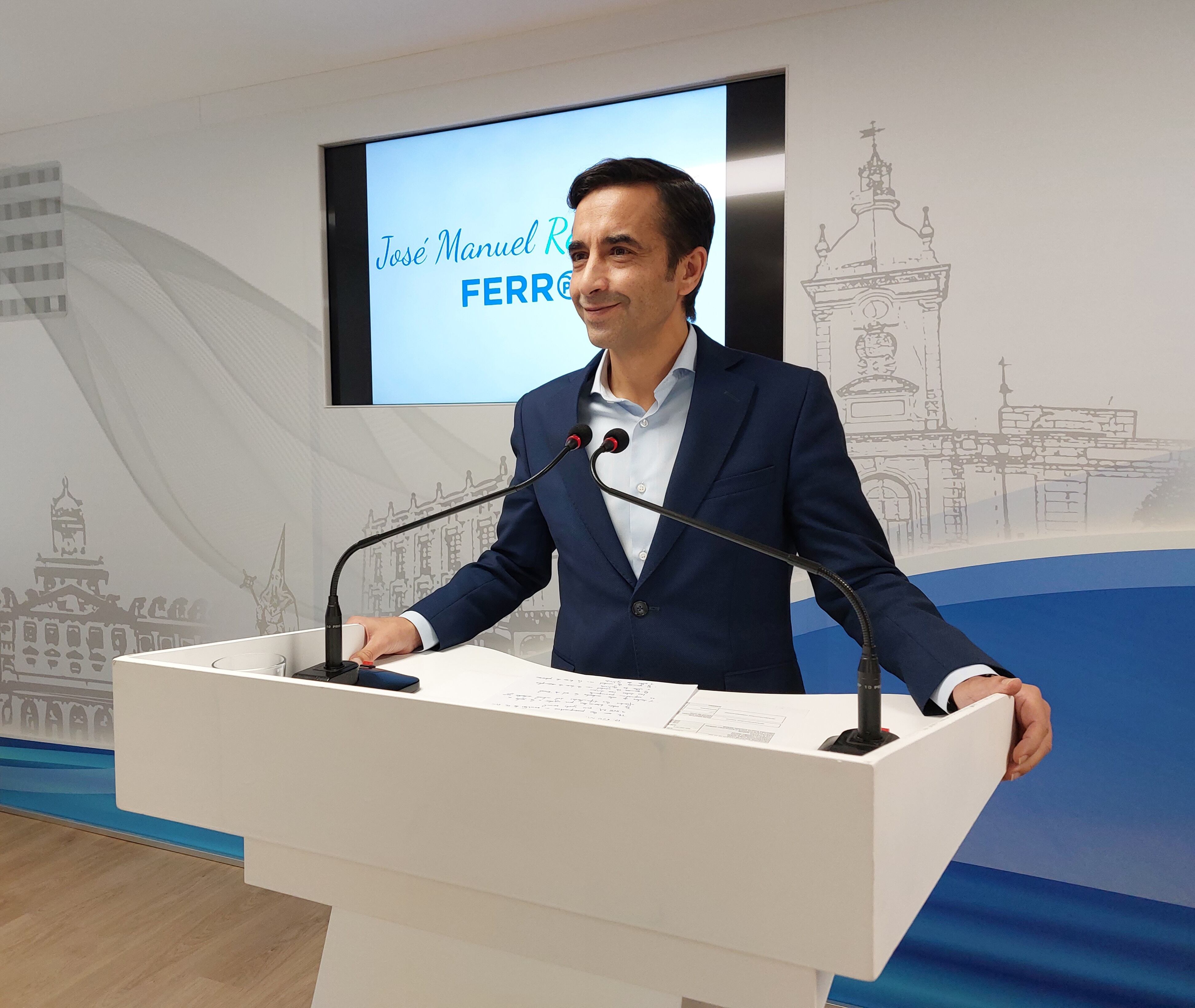 José Manuel Rey Varela, en su comparecencia de este viernes