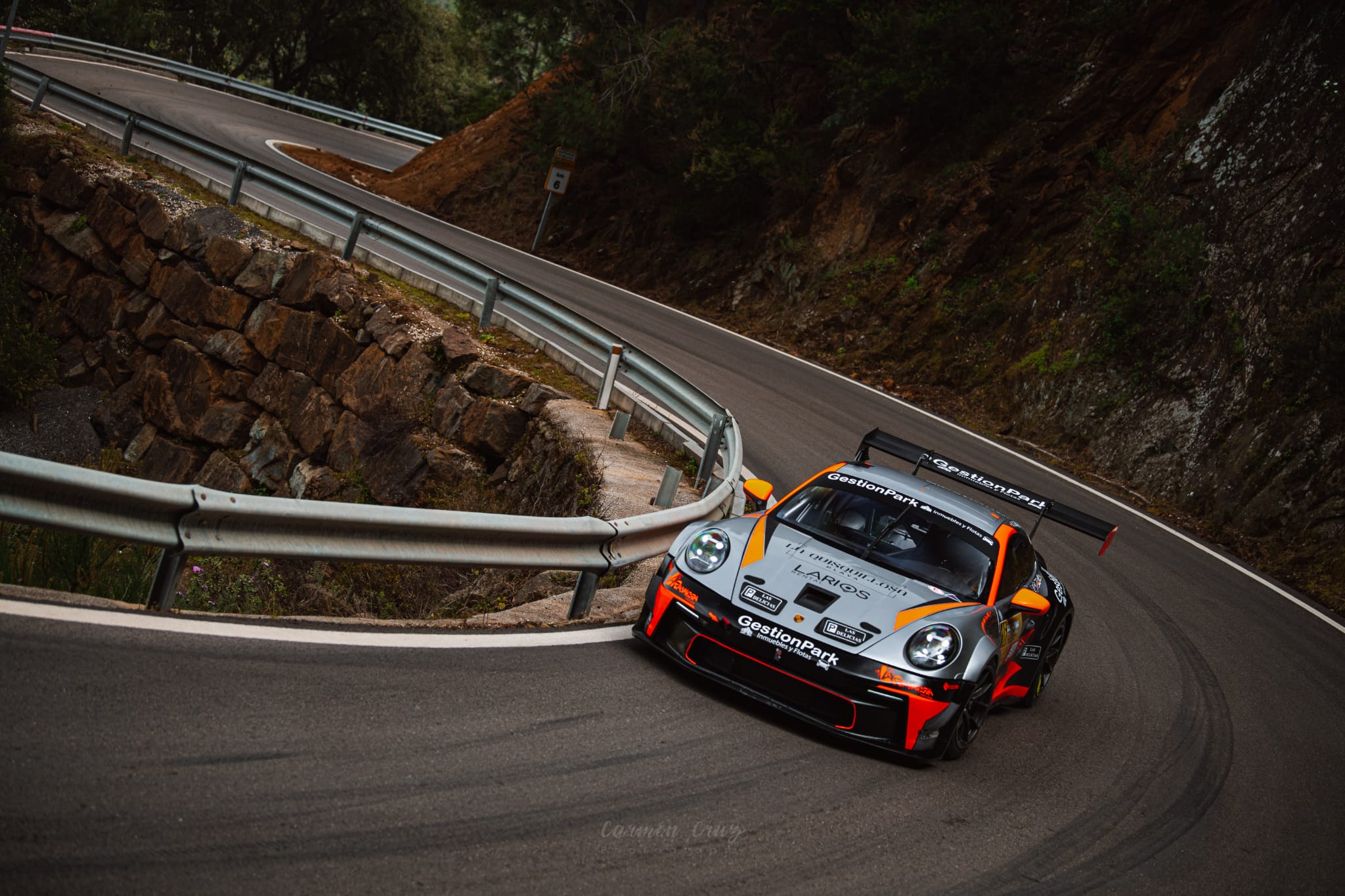 Ignacio Cabezas en la subida a Peñas Blancas 2026