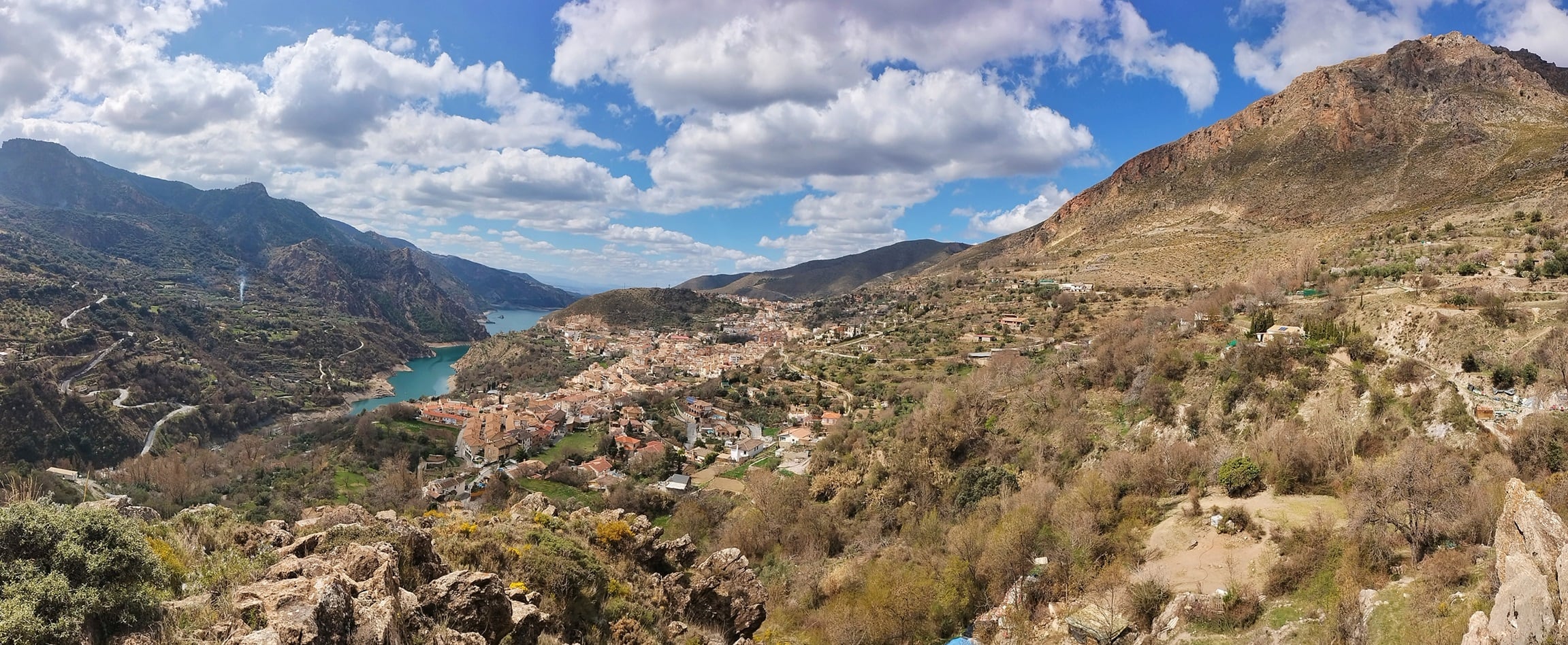 Panorámica de Güéjar Sierra