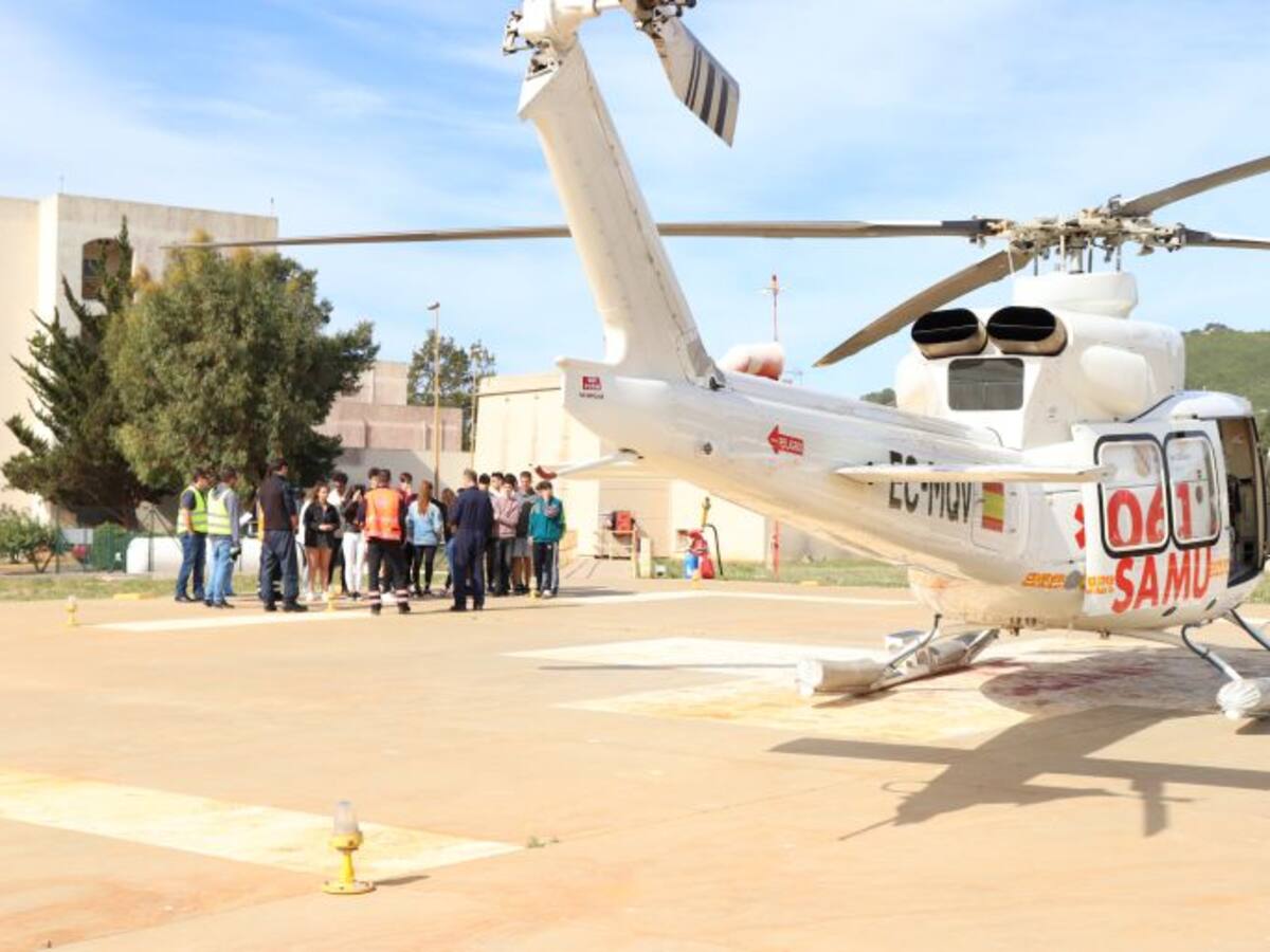 Recibe el alta el italiano que se precipitó desde un segundo piso en Es Pujols