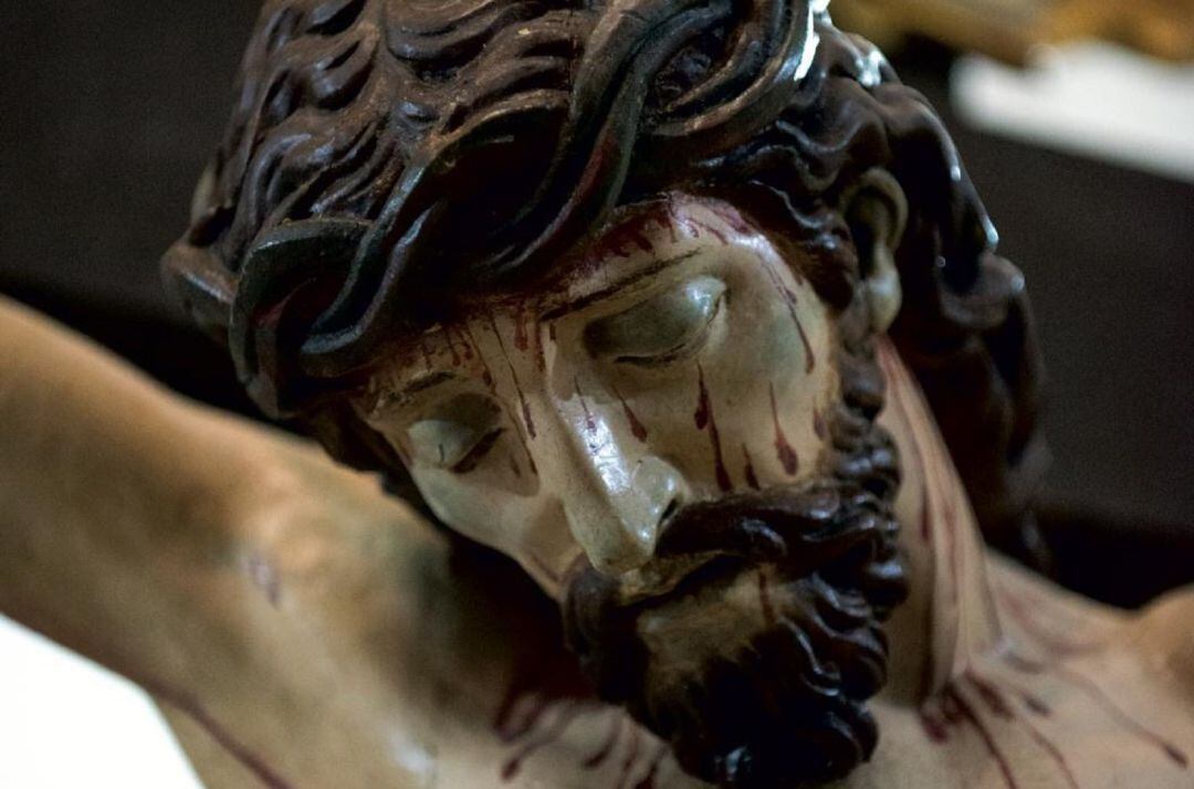 La imagen del Cristo del Calvario protagoniza la Semana Santa medinense de 2020