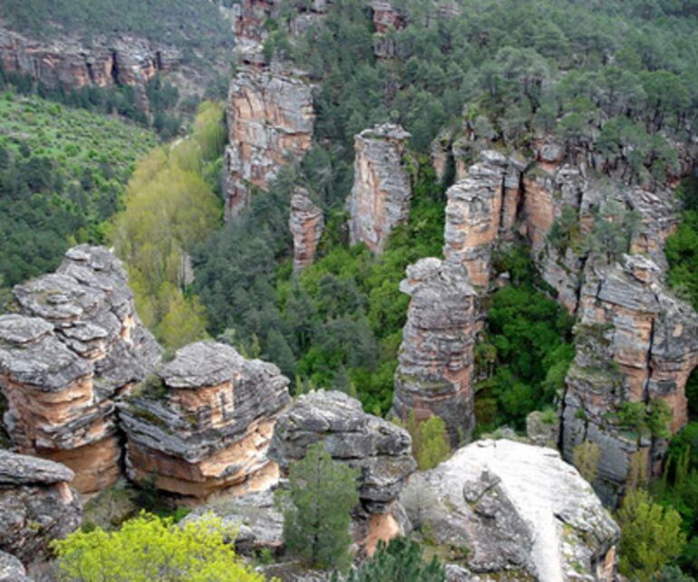 Imagen del Parque Natural del Alto Tajo.