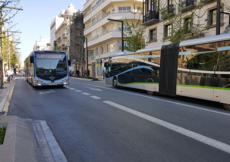 Autobuses urbanos de Granada de la línea LAC