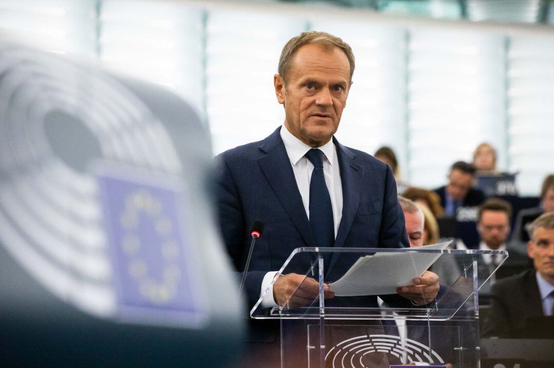 El presidente del Consejo Europeo, Donald Tusk.