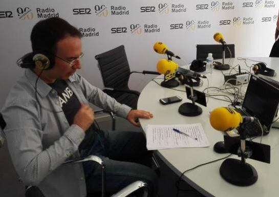 Pacojó, antes del inicio de 'SER Deportivos'