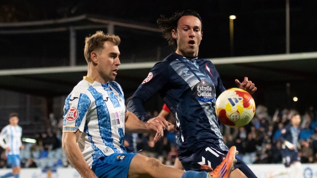 Un gol sobre la bocina del Celta B frustra la revancha del CF Talavera (1-1)