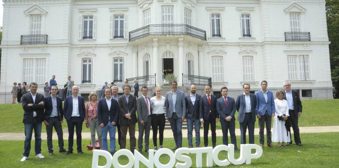 Imagen de la presentación de la Donosti Cup de hace un año