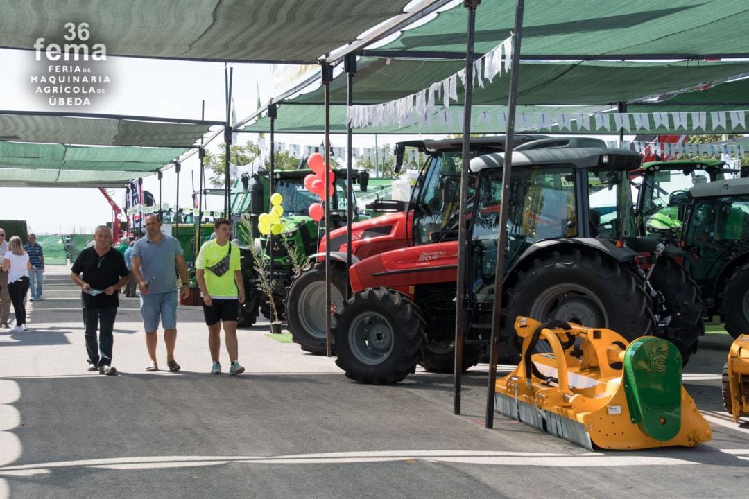 Feria de Maquinaria Agrícola de Úbeda en su edición de 2018