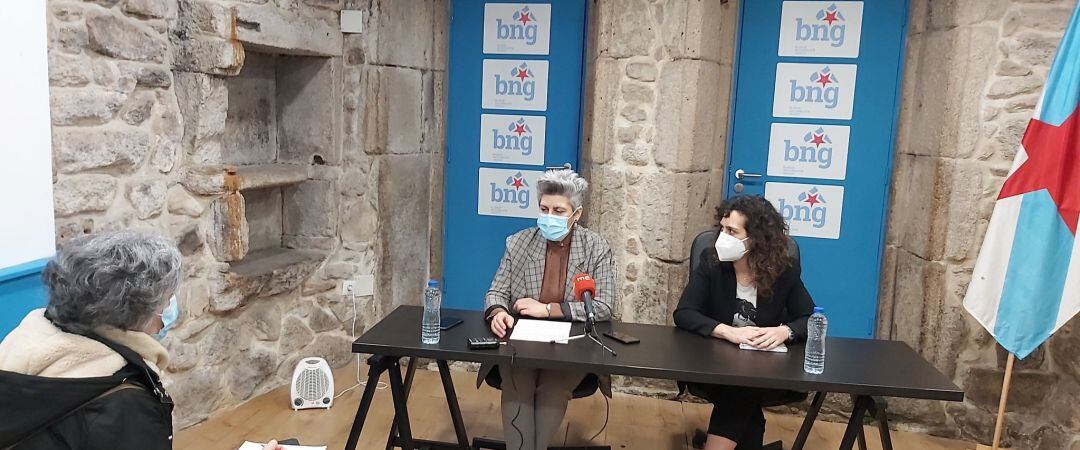 Avia Veira e Mercedes Queixas