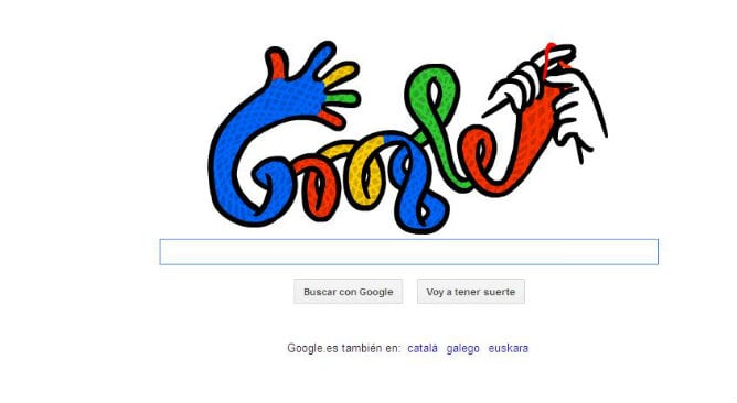 Solsticio de invierno, doodle de Google