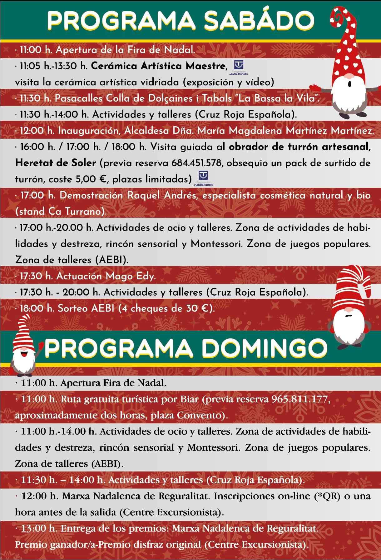 Programa de actos