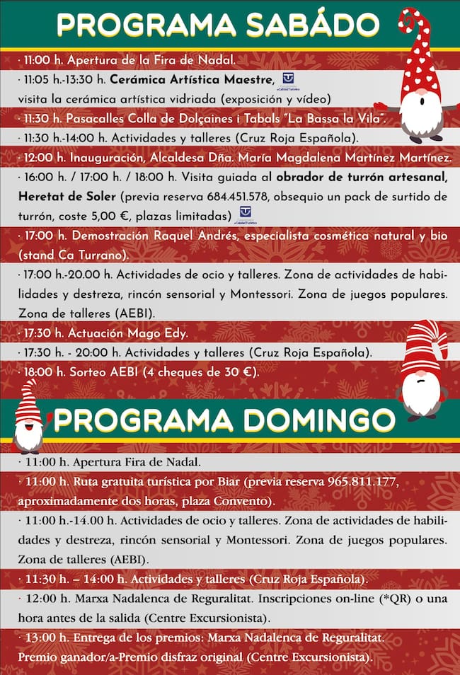 Programa de actos