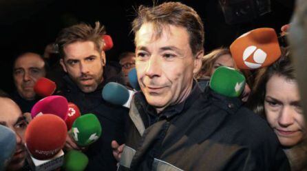 Ignacio González tras su salida de la cárcel