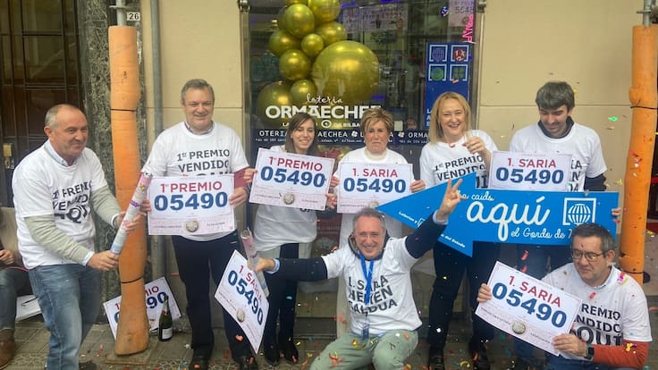 Lotería de Navidad en Euskadi