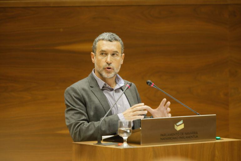 Miguel Laparra, vicepresidente de Derechos Sociales del Gobierno de Navarra.