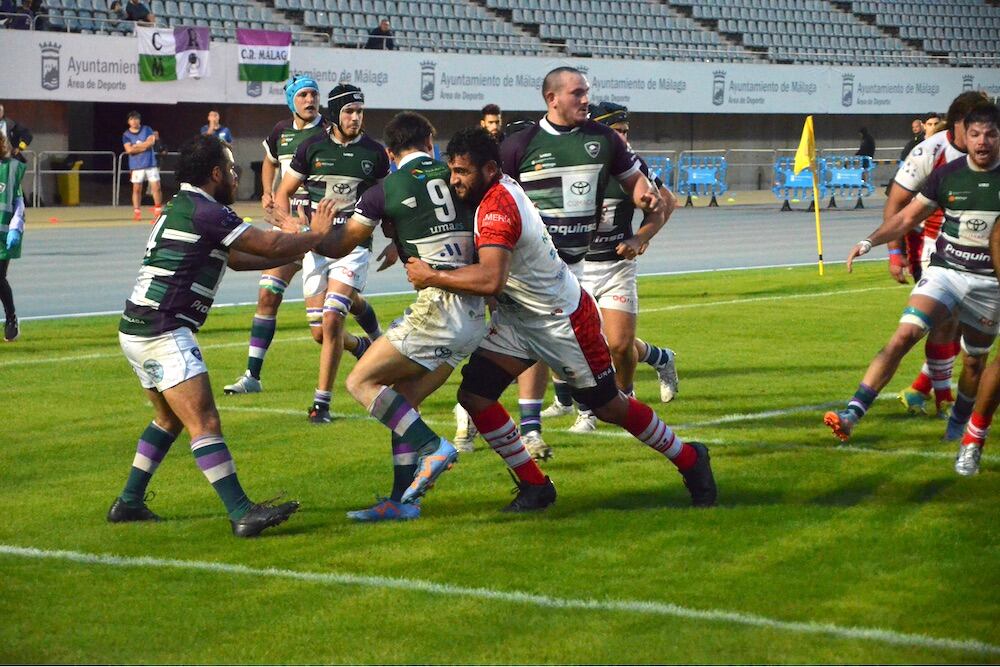 Derrota de Unión Rugby Almería frente a Málaga.