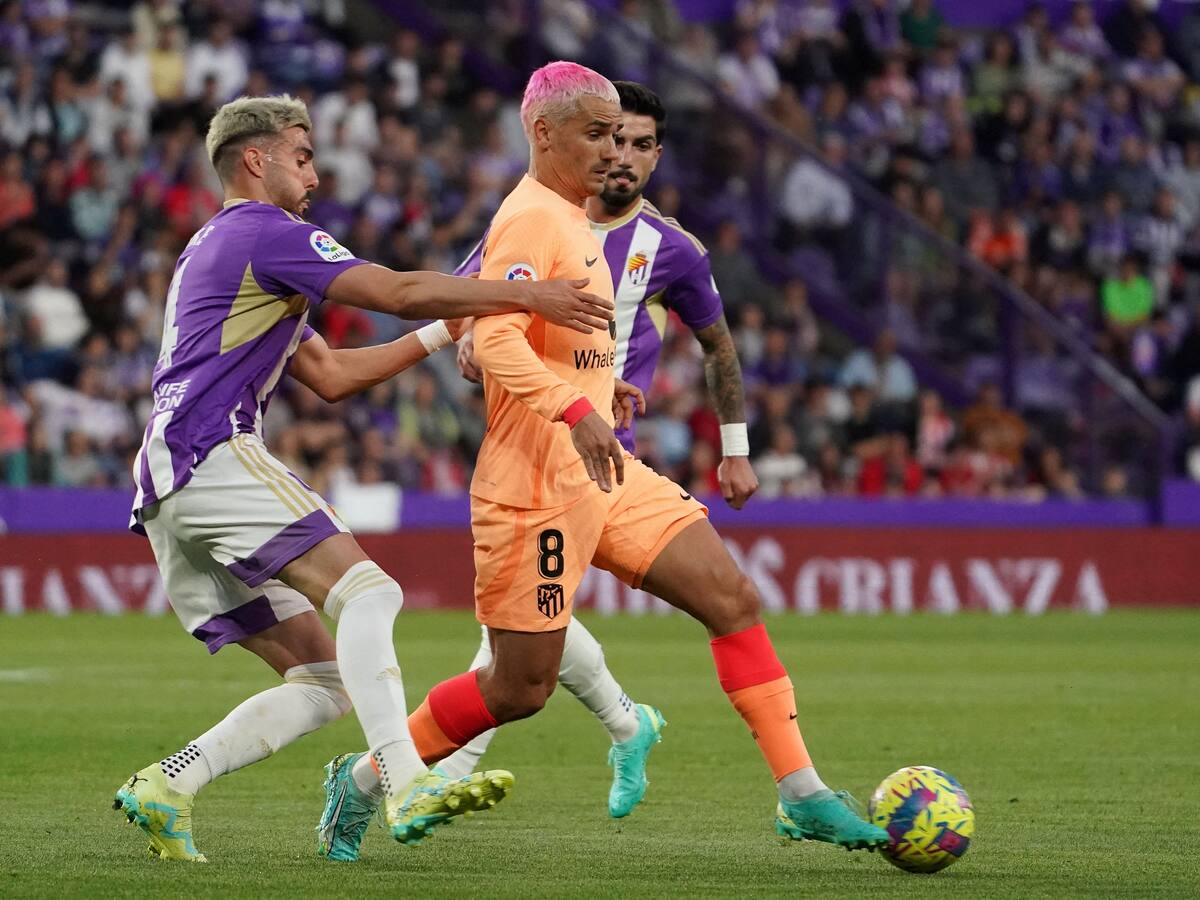 Un Pucela superado en la primera mitad somete al Atlético en la segunda pero acaba perdiendo 2-5