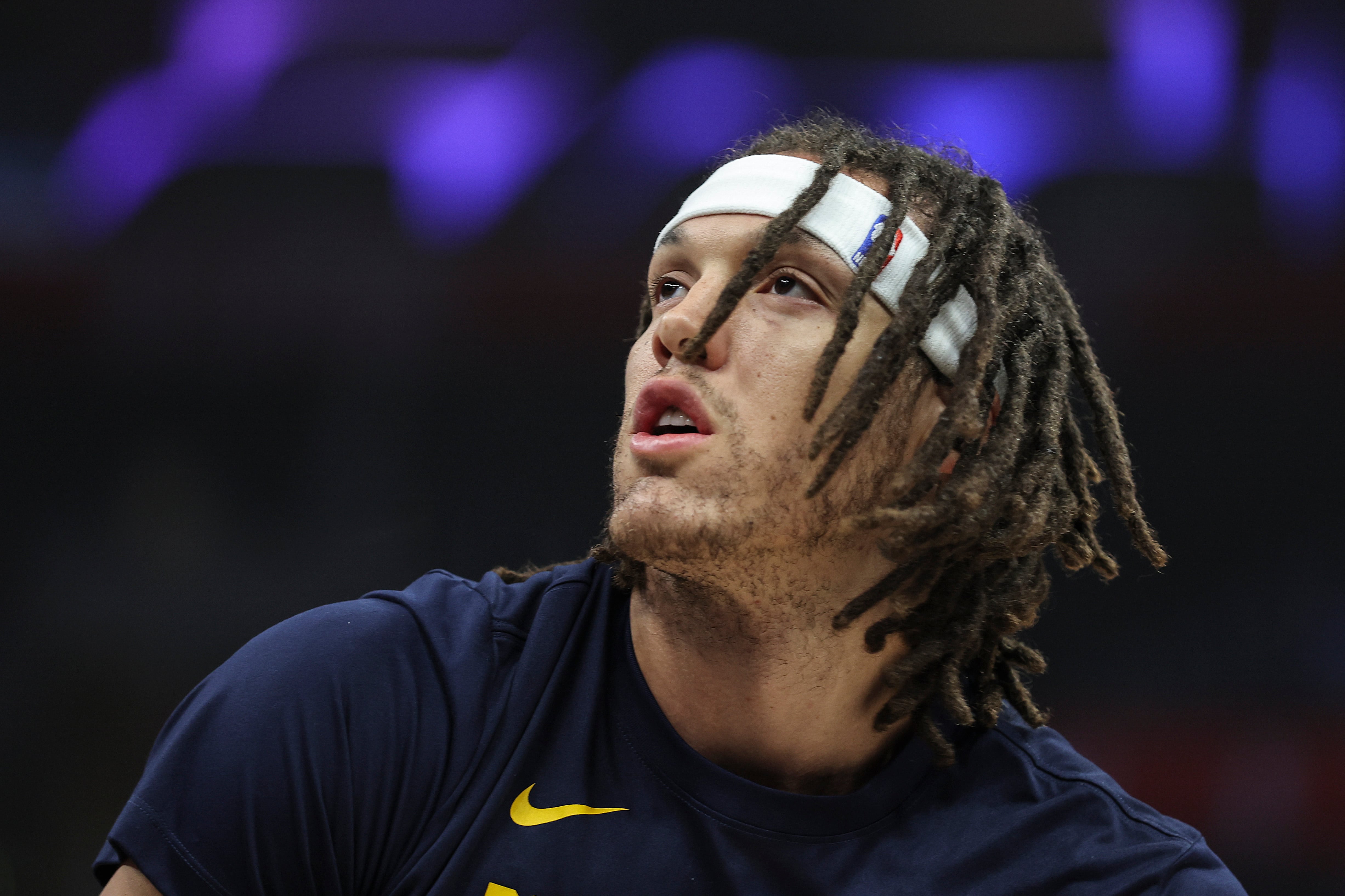 Aaron Gordon, en la previa de un partido de Denver Nuggets. (Photo by Michael Owens/Getty Images)