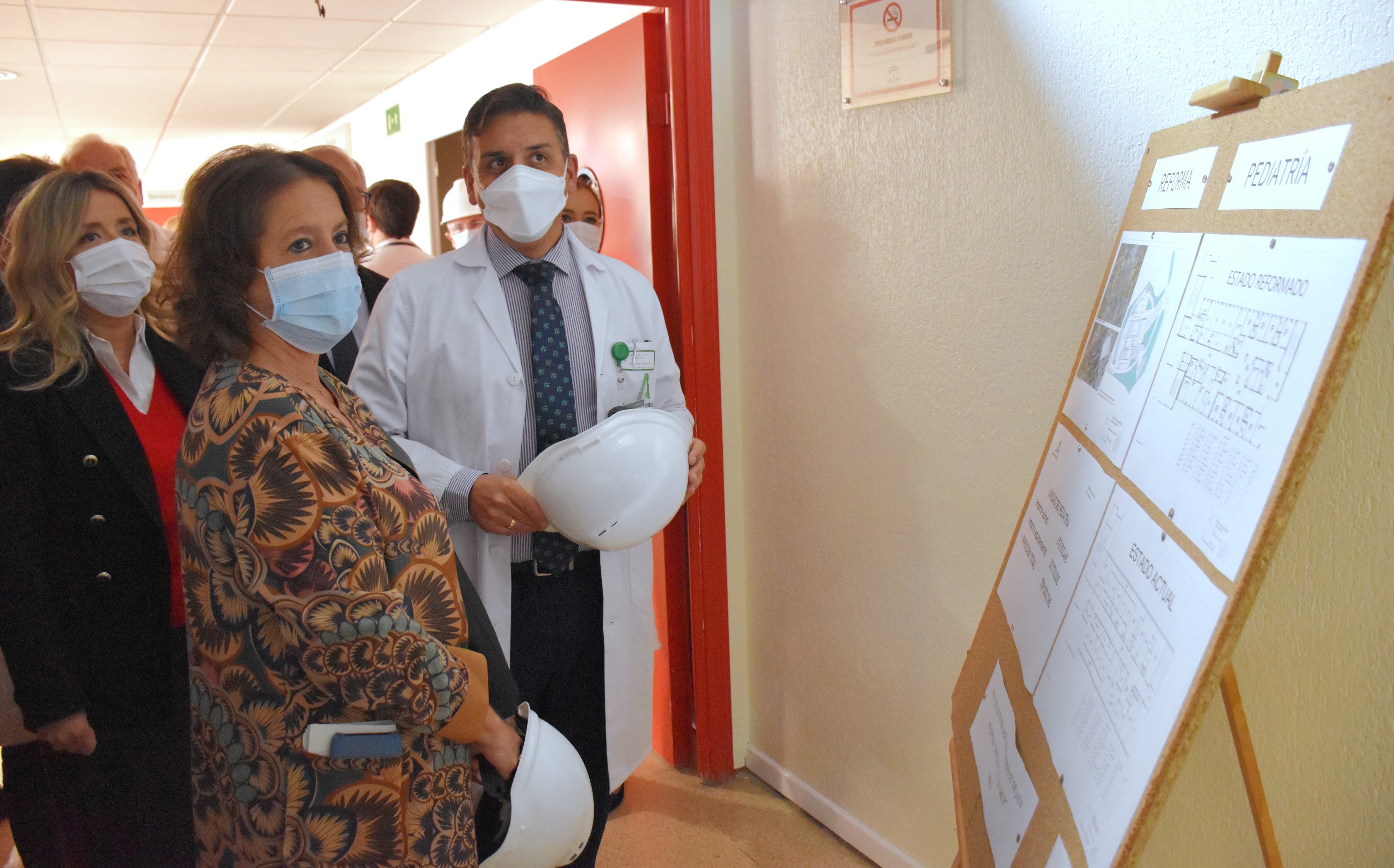 Visita de la Consejera Catalina García al Hospital San Juan de la Cruz de Úbeda