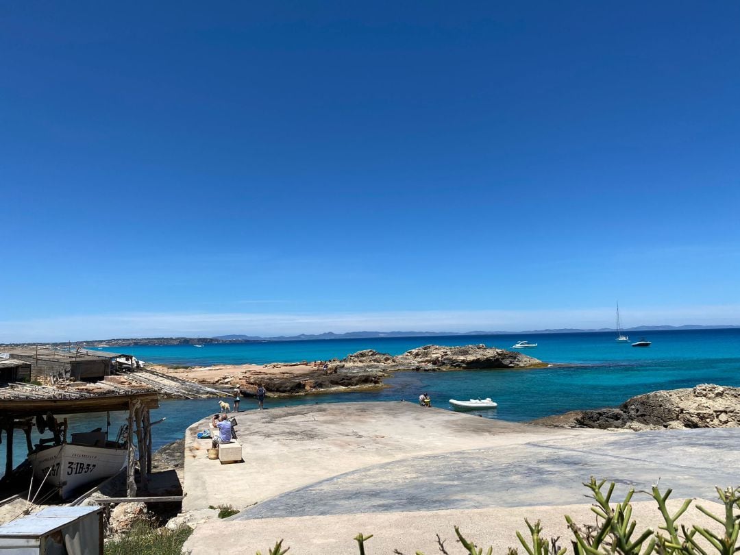 Imagen de archivo de la zona de es Caló de Sant Agustí