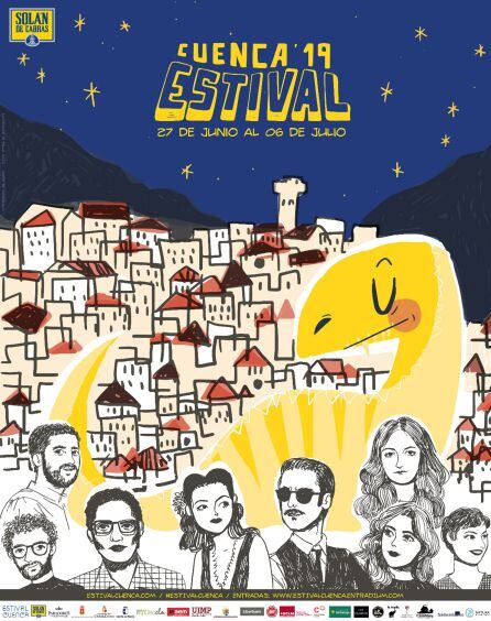 Cartel de Estival 2019.