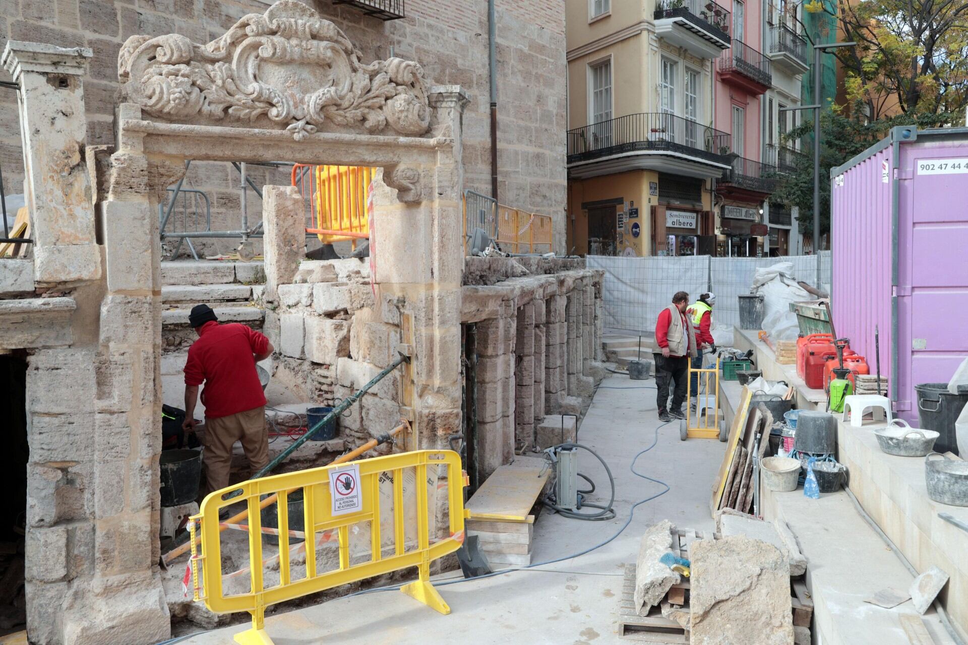 Restauración de les Covetes de Sant Joan