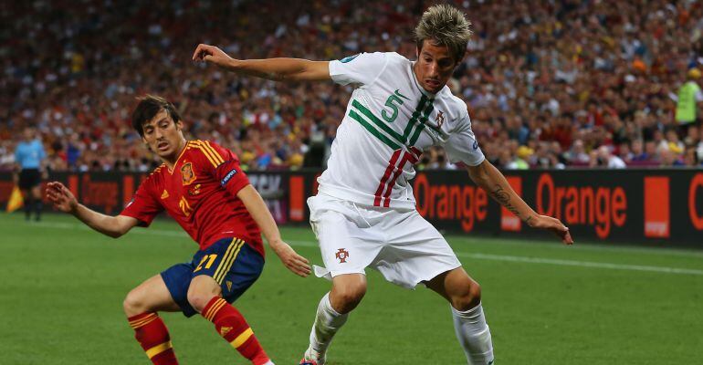 Imagen del España - Portugal de la Eurocopa de 2012