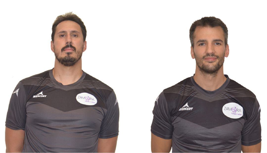 Fernando y Guille, que seguirán un año más en el equipo