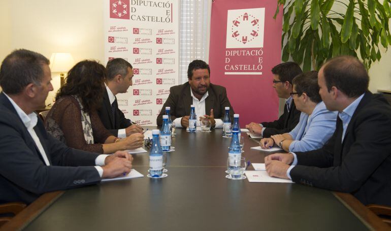 Reunión de los presidentes de las tres Diputaciones de la Comunitat Valenciana en Castellón