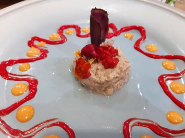 Paté de hígado de rape