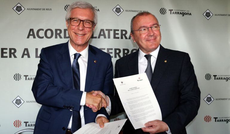 Josep Fèlix Ballesteros i Carles Pellicer. 