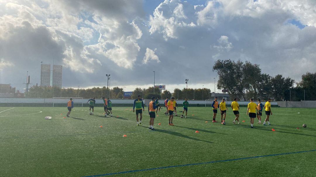 Un entreno de la Unión.