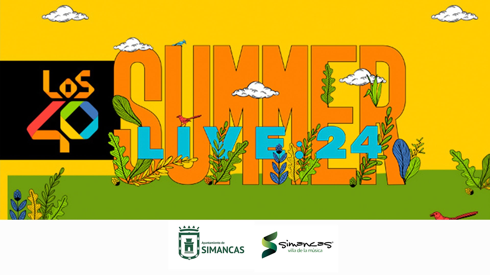 Los40 Summer Live Simancas 2024