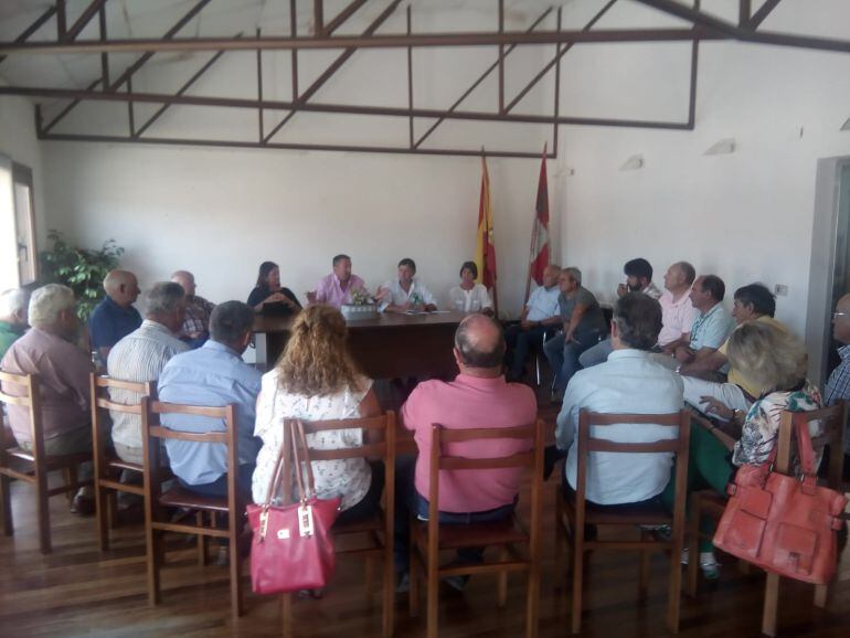 Reunión de alcaldes de la Montaña Palentina