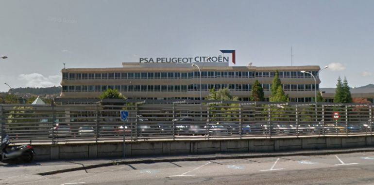 Planta de PSA Peugeot Citroën en el Polígono Industrial de Balaídos, en Vigo.