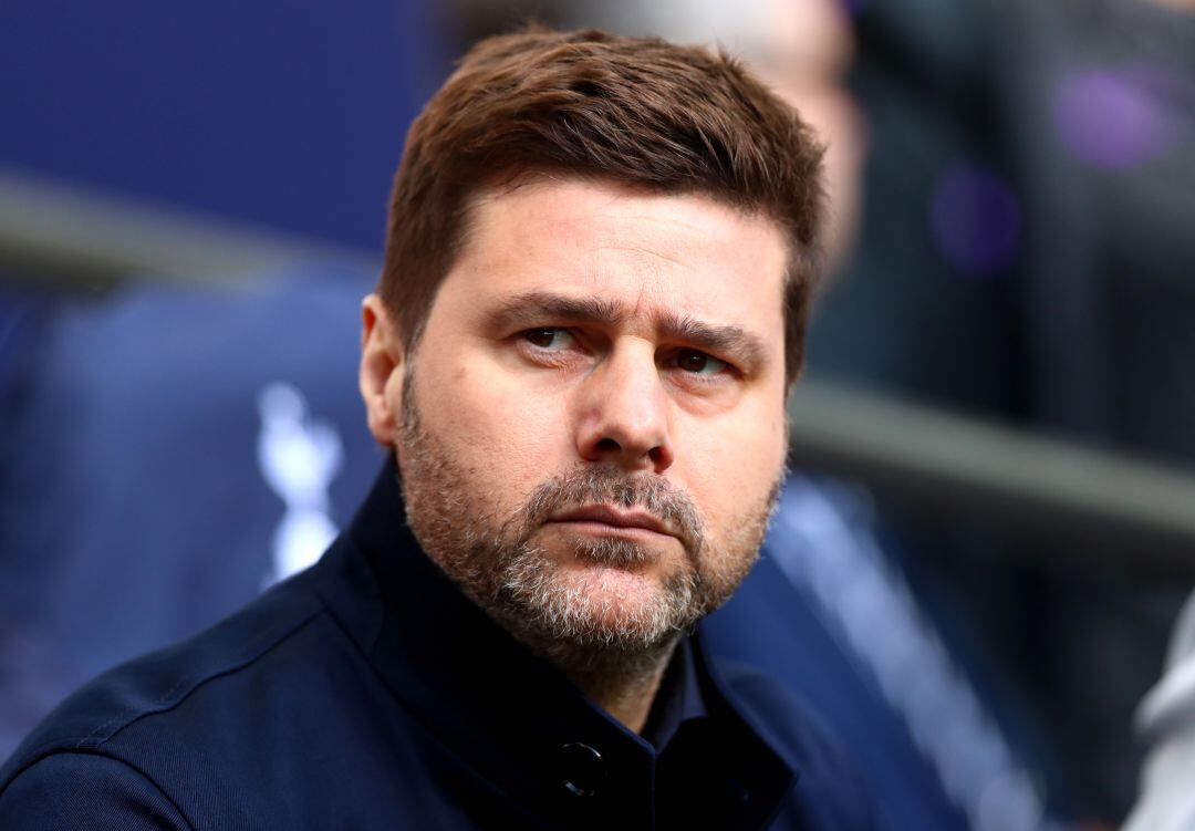 Mauricio Pochettino durante un partido al frente del Tottenham